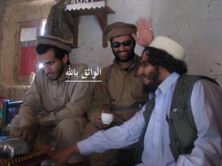 This picture surfaced soon after Sanafi an-Nasr was killed. He is shown on the far-left.