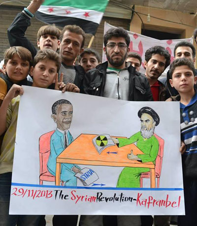 As usual the people of Kafranbel saw through Obama (Nov. 29, 2013)
