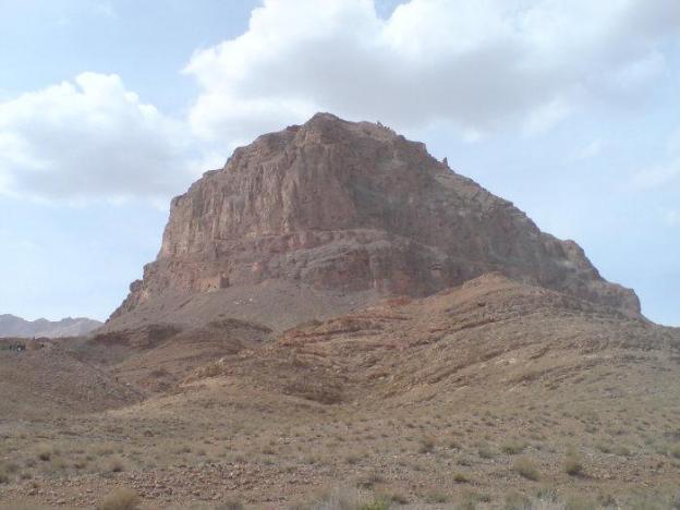 Girdkuh fortress, northern Iran