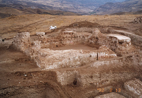 Lamsar fortress, the Nizaris' second castle near their Alamut headquarters in northern Iran
