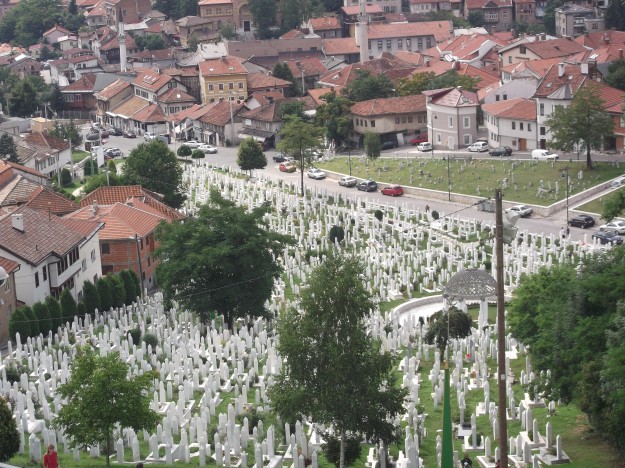 War cemetery in Sarajevo (personal picture, July 2011)