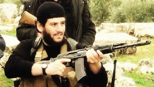 Islamic State's spokesman and Syrian governor, Taha Subhi Falaha (Abu Muhammad al-Adnani)