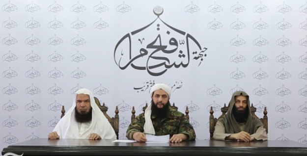Ahmad Salama Mabruk (Abu Faraj al-Masri), Ahmad al-Shara (Abu Muhammad al-Jolani), Abdulrahim Attuon (Abu Abdullah al-Shami)