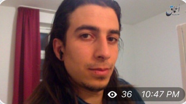 Mohammad Daleel, first picture [Amaq, 25 July 2016]